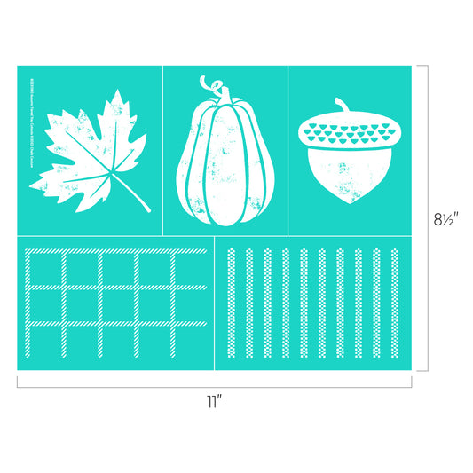 Autumn Tiered Tray Cutouts