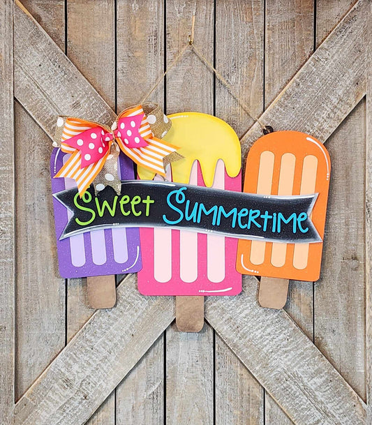 Sweet Summertime Door Hanger