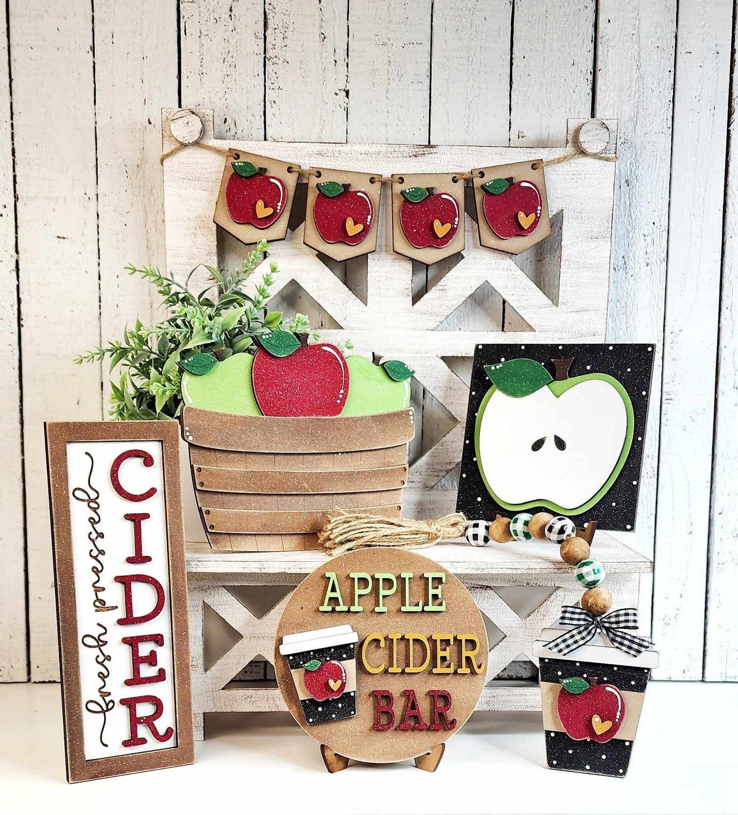 Apple Cider Tiered Tray