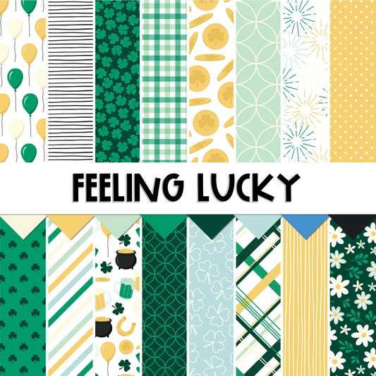 Feeling Lucky | Printed Scrapbook Paper