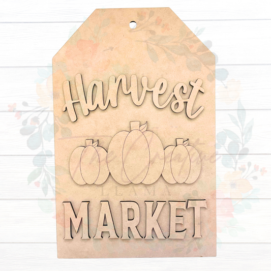 Harvest Market Tag