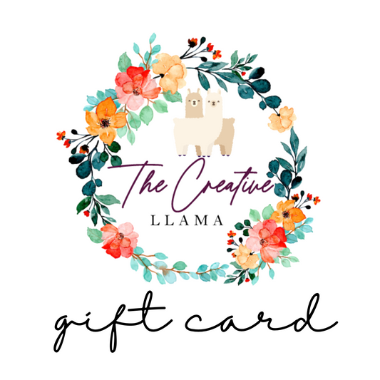 The Creative Llama Gift Card