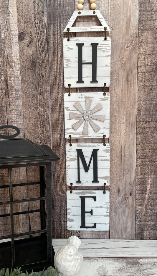 Hanging Home Sign